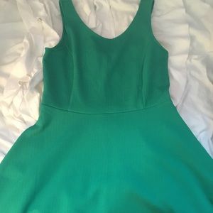 H&M Green Skater Dress